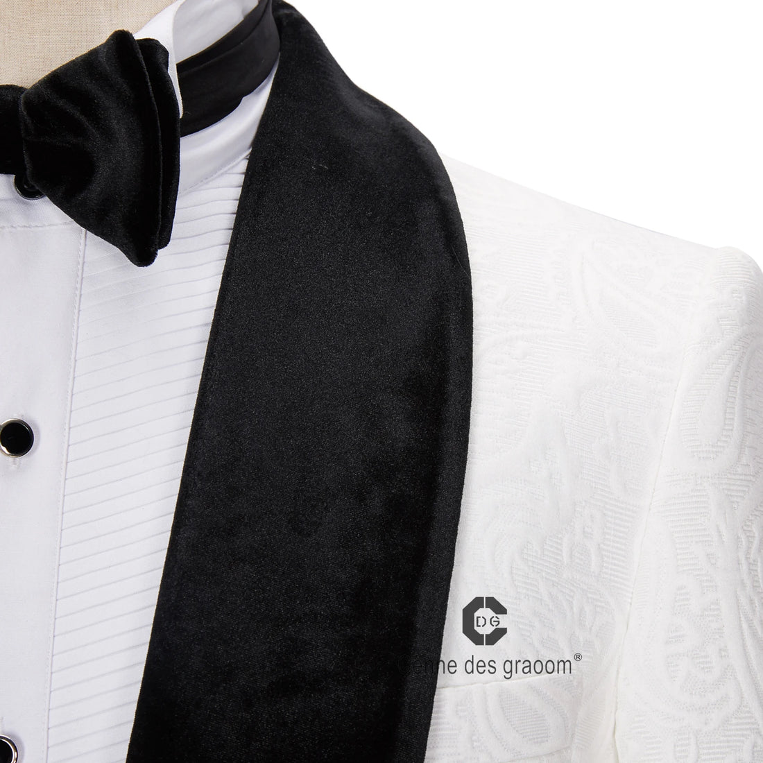Cenne Des Graoom Latest Coat Design Men Suits Tailor-Made Tuxedo 4 Pieces Blazer Velvet Lapel Wedding Party Groom Costume Homme