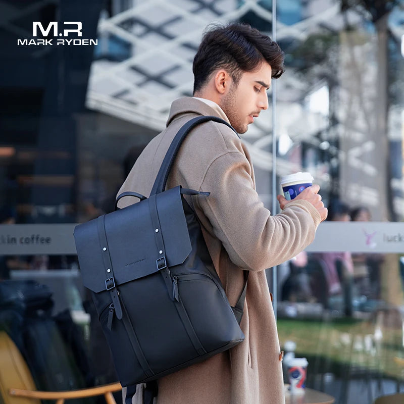 Mark Ryden Casual Backpack 15-inch Laptop Water-Repellent Material Lightweight Travel