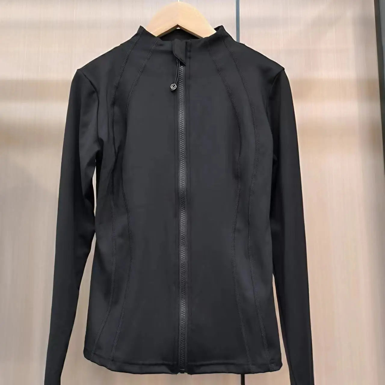 Nueva ropa de yoga de yoga de moda chaqueta de fitness con cremallera de secado rápido