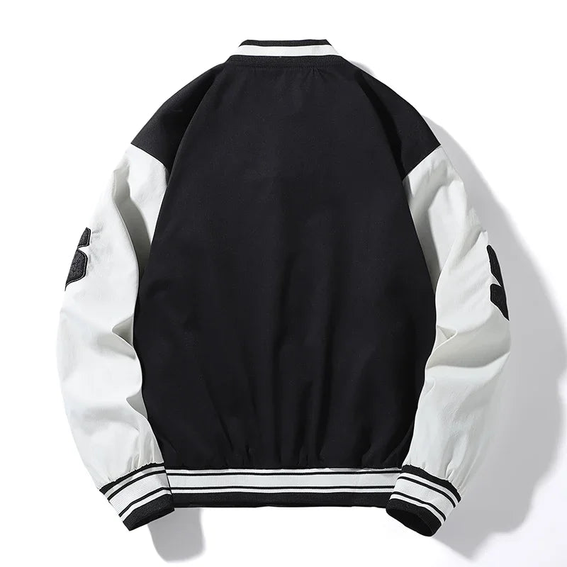 Mens Clothes Loose Fashion Baseball Uniform Outdoor Biker Travel Coat Men Loose Jacket Sportswear Motorcycle Jacket Men's Coat