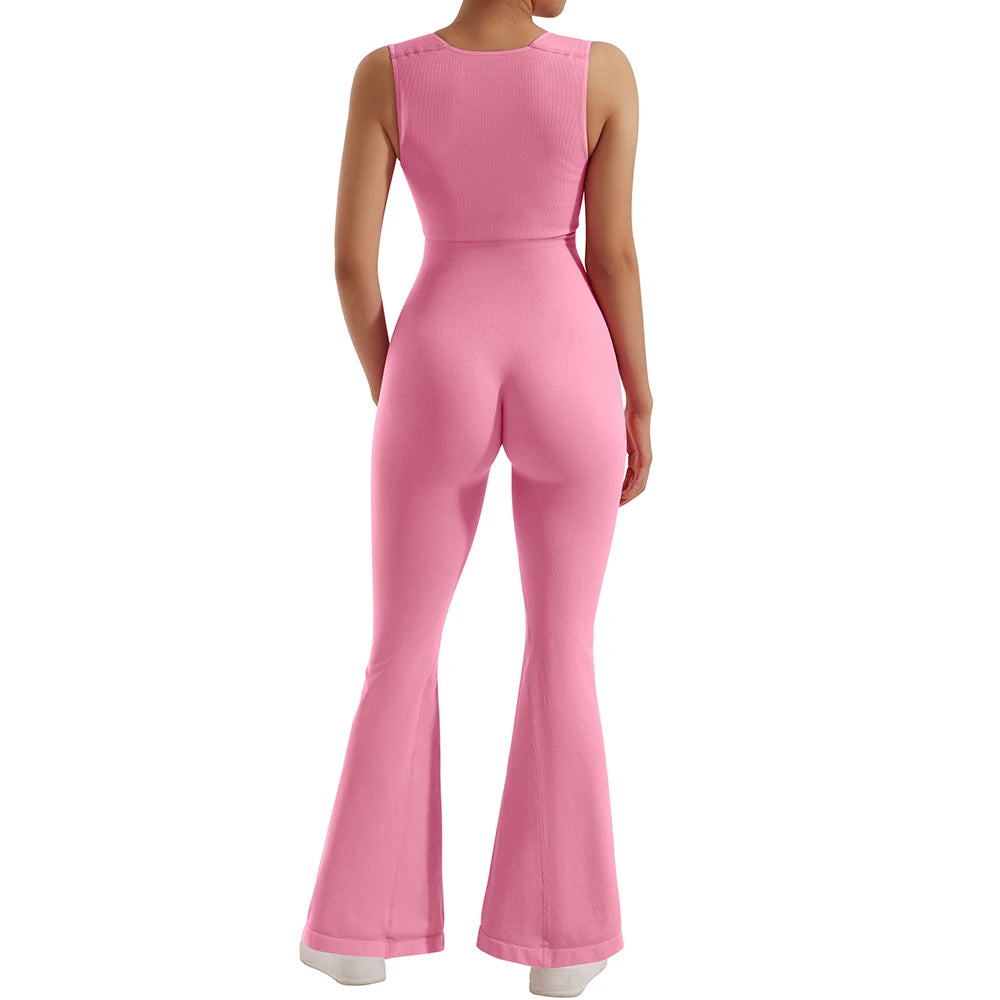 Einteiliger Outfit Jumpsuit Frauen Bodycon Jungenuit Langarm Square Hals Rolms Overts Casual Streetwear-Spielanzüge BodySuit