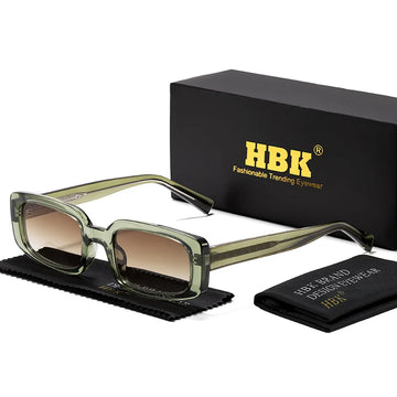 HBK Fashion Punk Sunglasses Men Classic Polygon Design Sun Glasses Woman Summer Outdoor Travel Beach Ideal Choice for Gifts