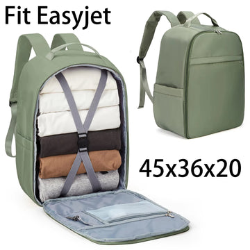 Easyjet Cabin Bag 45x36x20 Backpack, Travel Backpack Woman Ryanair with Aeroplane Backpack Hand Luggage Laptop Man Daypack