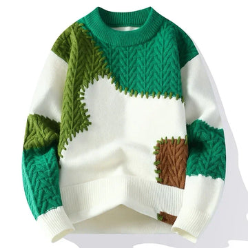 2024 Men Sweaters Cotton Casual Pullovers Autumn Winter Pullover Knitted Rollneck Sweater Men High Quality Warm Fashion Knitwear