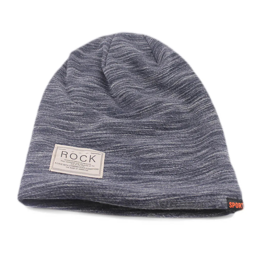 Fashion Winer Warm Skullies Beanies For Adult Men And Women Outdoor Sport Hats Soft Comfortable Brand Thick Bonnet