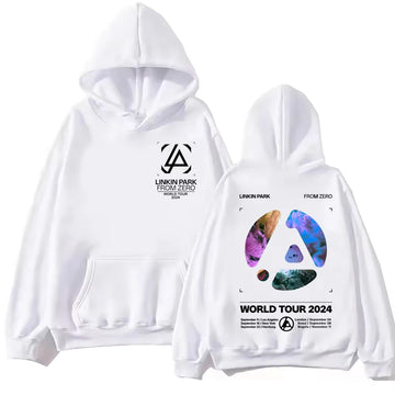 Autumn and Winter American Linkin-Park From Zero World Tour Hoodie Harajuku Hip Hop Pullover Tops Sweat Tracksuit Men Clothes