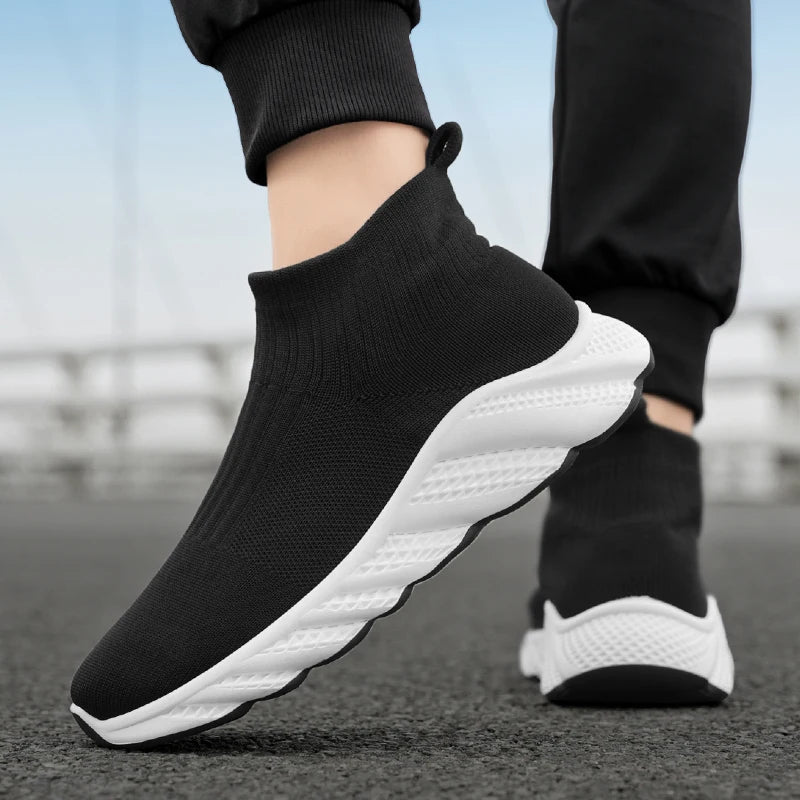 Tennis Shoes Men Flat Mesh Breathable Comfortable 2025 New Casual Running Gym Shoes Summer Lightweight Outdoor Sports Shoes Men