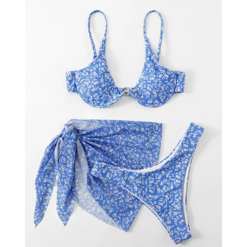 Summer sexy bikinis trajes de baño para mujeres empuje up up femenino de baño de baño bañador