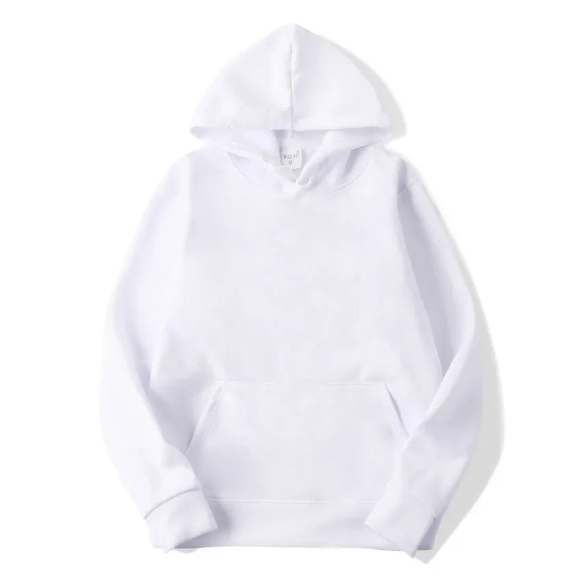 Men's Women's Hoodies Spring Autumn Winter Casual Hoodies Sweatshirts Unisex Tops Solid Color Hoodie Sweatshirt Male