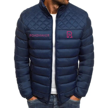 2024 high-end autumn and winter brand men's clothing, old-fashioned outdoor leisure sports fashion street style hooded warm zipp