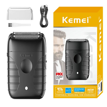 KEMEI KM-t95 Men's Electric Shaver Cordless Rechargeable Electric Shaver Men's Beard Trimmer Hair Clipper Shaver