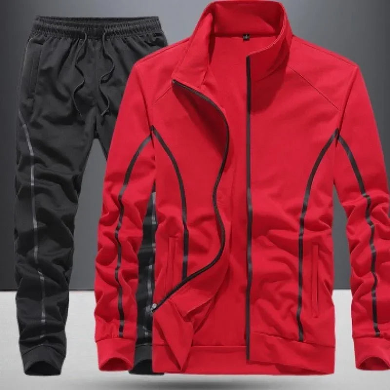 2023 Spring and Autumn New Fashion Trend Sportswear Men's Casual Relaxed Comfortable Breathable High Quality Two-Piece Set M-5XL
