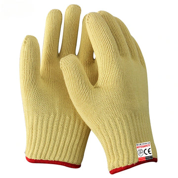 500 degree high temperature resistant aramid gloves barbecue anti-cut heat insulation baking anti-scalding kevlar gloves