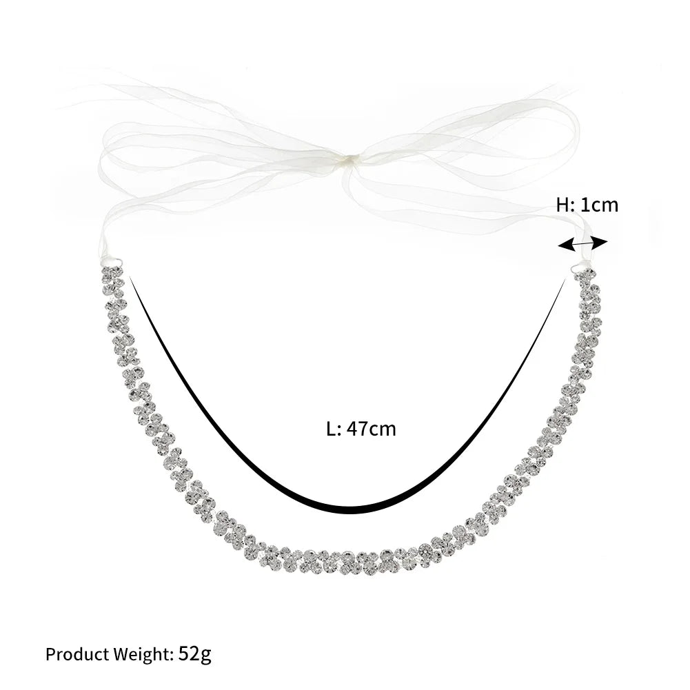 Bridal Handmade Rhinestone Belts for Women Accessories Party Crystal Wedding Dress Belt Strass Bride Sash Bridesmaid Gift