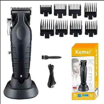 Kemei Professional Hair Clipper For Men Adjustable Beard Electric Hair Trimmer Rechargeable Hair Cutting Machine Barber tool