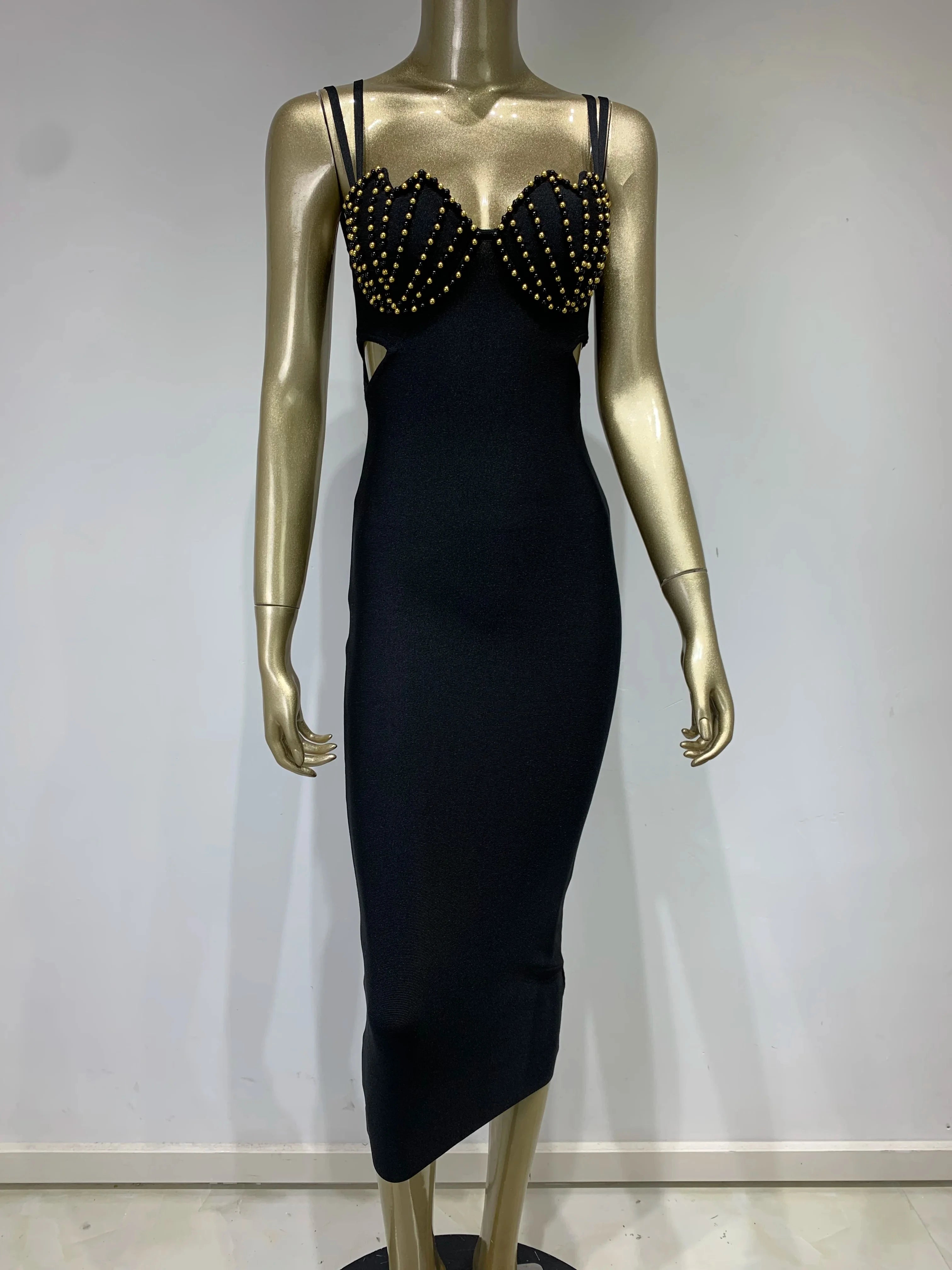 Novo verão Mulheres Sexy V Vestido de Body Bodycon Bodycon Body Midi