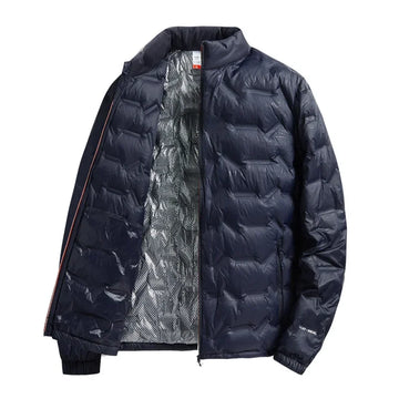 Men's Winter Jacket Women Down Climbing Clothes Hiking Sportswear 80% Grey Duck Down Coat Warm Windproof Camping Outing Trekking