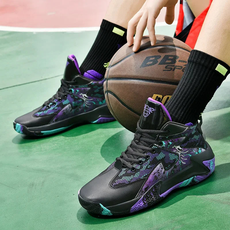 Training Athletic Basketball Sneakers Basketball Shoes Breathable Confortable Sports Shoes Men Zapatos De Mujer Tendencia 2024