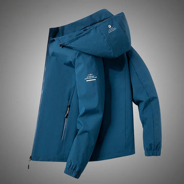 Hooded Jacket for Men 2024 Bomber Jacket Men's Windbreakers Zipper Coats Spring Autumn Casual Cargo Jacket Men Fashion Outerwear