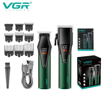 VGR Hair Trimmer Electric Barber Clippers Cordless Hair Cutting Machine Professional Choice Haircut Set Trimmers for Men V-677